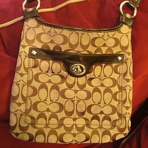 Coach purse, cross body bag